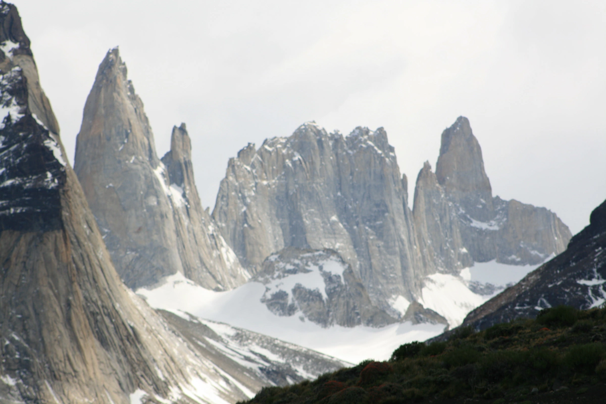 At the edge of the wind — Lake Pehoé, Patagonia